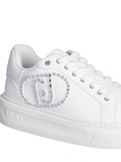 KYLIE 32 Sneakers with jewel logo white - Women&rsquo;s shoes