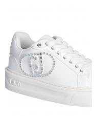 LIUJO KYLIE 32 Sneakers with jewel logo white - Women&rsquo;s shoes - 5