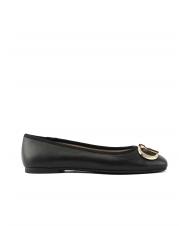 LIUJO DAFNE 04 Leather ballerinas black - Women’s shoes - 2