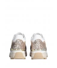 LIUJO MAXI WONDER 73 Full glitter platform sneakers glitter gold - Women’s shoes - 4