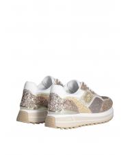 LIUJO MAXI WONDER 73 Full glitter platform sneakers glitter gold - Women’s shoes - 6