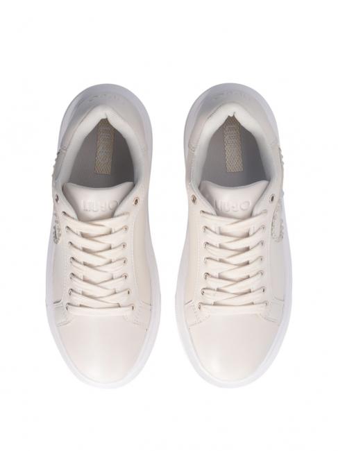 KYLIE 32 Sneakers with jewel logo ivory - Women&rsquo;s shoes