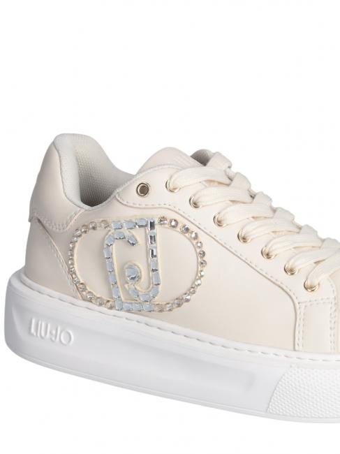 KYLIE 32 Sneakers with jewel logo ivory - Women&rsquo;s shoes