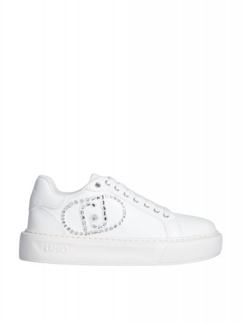 KYLIE 32 Sneakers with jewel logo white - Women&rsquo;s shoes