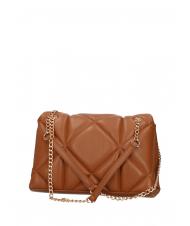 LOVE MOSCHINO GEOMETRIC Convertible bag with flap camel - Women’s Bags - 3