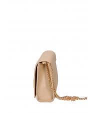 LOVE MOSCHINO BOLD LOVE Clutch with chain shoulder strap gold - Women’s Bags - 4