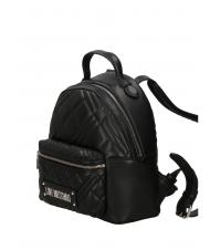 LOVE MOSCHINO QUILTED Backpack with pocket po00bx - Women’s Bags - 2
