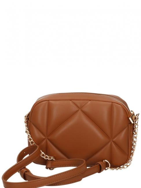 GEOMETRIC QUILTED Mini Shoulder Bag camel - Women’s Bags