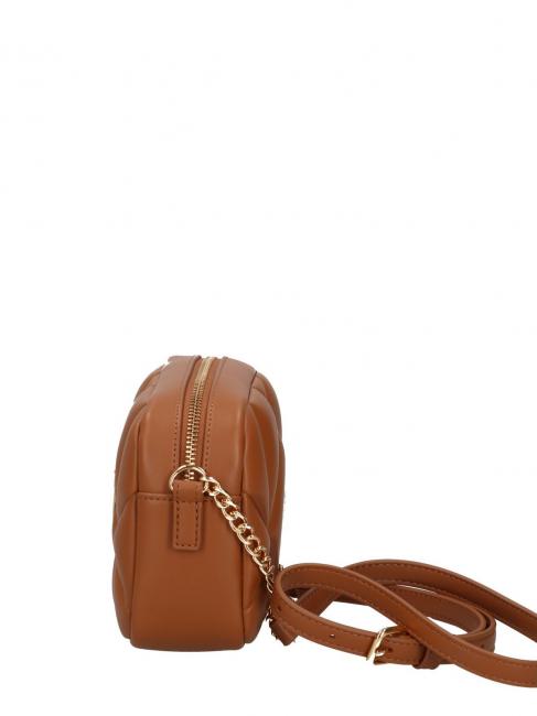 GEOMETRIC QUILTED Mini Shoulder Bag camel - Women’s Bags