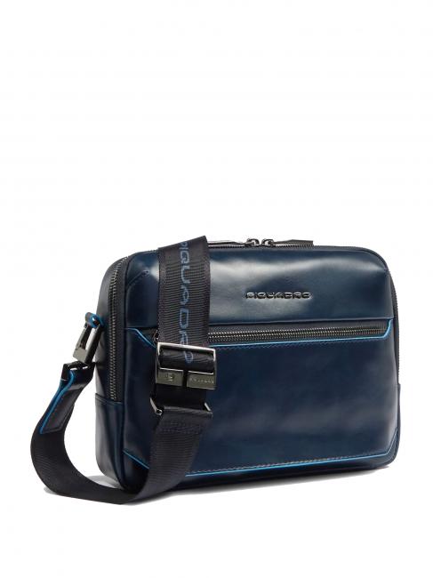 BLUE SQUARE  iPad bag with airpod pocket blue - Over-the-shoulder Bags for Men