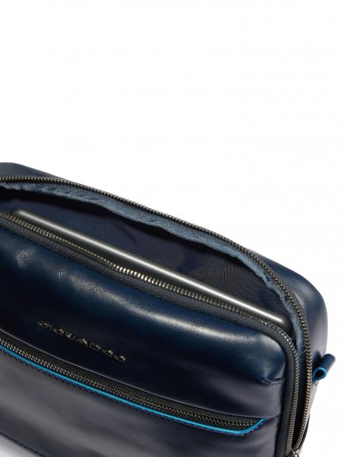 BLUE SQUARE  iPad bag with airpod pocket blue - Over-the-shoulder Bags for Men