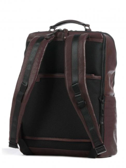 HARPER Leather backpack for 15.6" laptop MORO - Laptop backpacks