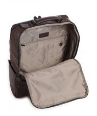 PIQUADRO HARPER Leather backpack for 15.6" laptop MORO - Laptop backpacks - 4