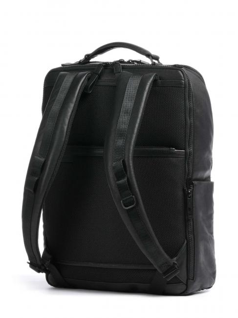 HARPER Leather backpack for 15.6" laptop Black - Laptop backpacks