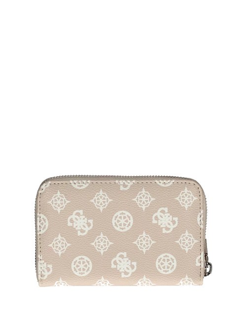 LAUREL Peony Medium zip around wallet sand logo - Women’s Wallets