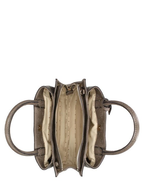 GERTY Handbag with shoulder strap dark taupe - Women’s Bags