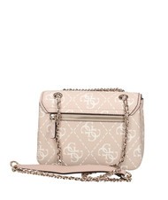 GUESS IZZY 4G Mini Shoulder Bag / Crossbody Bag sand logo - Women’s Bags - 3