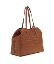 GUESS VIKKY II Shoulder Tote Bag COGNAC - Women&rsquo;s Bags - 3