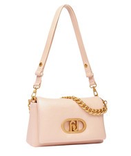 LIUJO LAPUFFY Shoulder bag with flap powder - Women’s Bags - 2