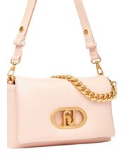 LIUJO LAPUFFY Shoulder bag with flap powder - Women’s Bags - 4