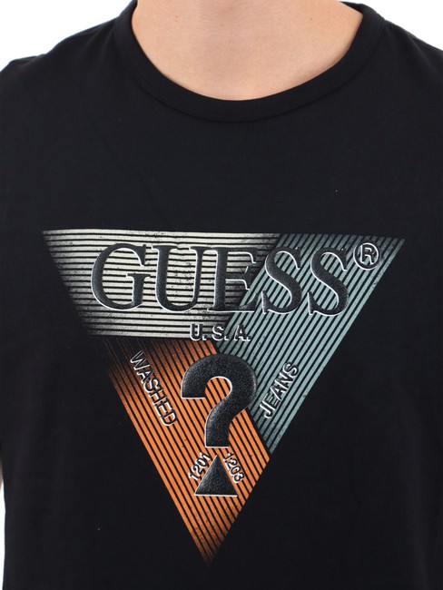 SS CN TRIANGLE Short-sleeved T-shirt jetbla - T-shirt