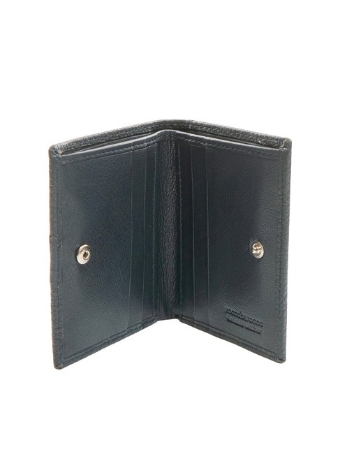 JOHN Vertical leather wallet navy - Men’s Wallets