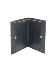 ROCCOBAROCCO JOHN Vertical leather wallet navy - Men’s Wallets - 2