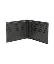 ROCCOBAROCCO STRIPE Leather wallet 8cc black - Men’s Wallets - 2