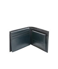 ROCCOBAROCCO PLAIN Leather wallet 8cc blue - Men&rsquo;s Wallets - 3