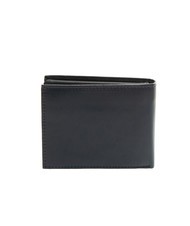 ROCCOBAROCCO PLAIN Leather wallet with coin purse blue - Men’s Wallets - 3