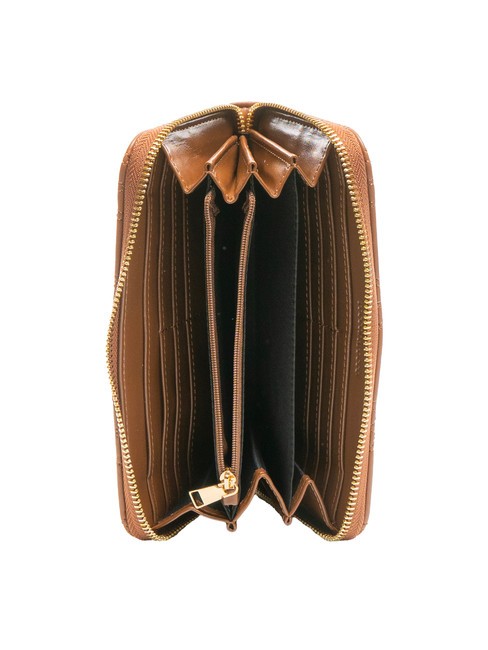 TESSA Large zip around wallet tan - Women’s Wallets