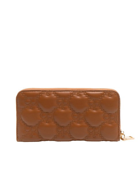 TESSA Large zip around wallet tan - Women’s Wallets
