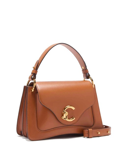 C-ME CALF COCKER Small leather bag with shoulder strap CUIR - Women&rsquo;s Bags