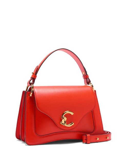 C-ME CALF COCKER Small leather bag with shoulder strap gazpacho - Women&rsquo;s Bags
