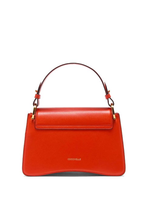 C-ME CALF COCKER Small leather bag with shoulder strap gazpacho - Women&rsquo;s Bags