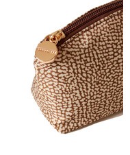 BORBONESE CLASSICA SMALL Small pouch Beiger sea - Sachets & Travels Cases - 3