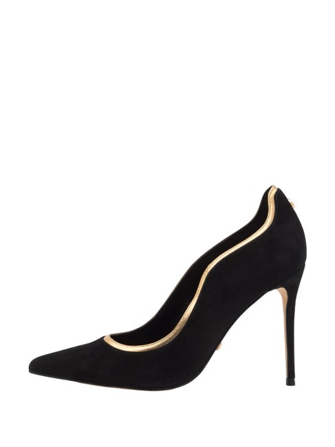 SABRINA  High d&eacute;collet&eacute; BLACK GOLD - Women&rsquo;s shoes