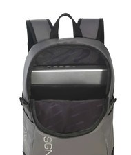 MOMO DESIGN URBAN STYLE 15.6" laptop backpack grey - Laptop backpacks - 4