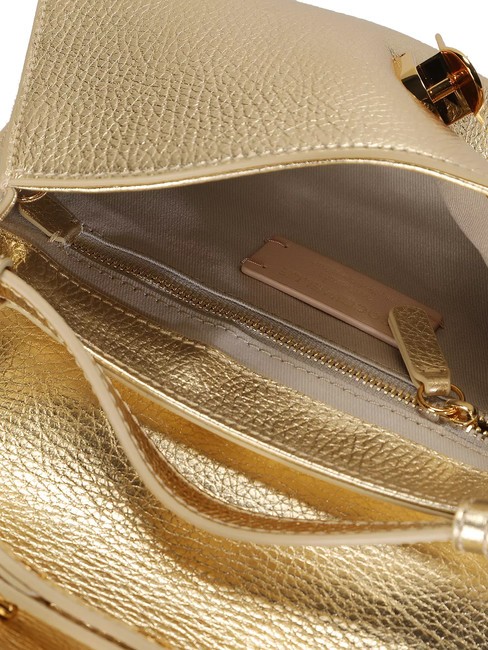 DEW Shoulder bag, leather golden - Women&rsquo;s Bags