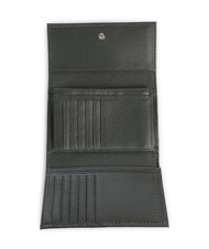 COCCINELLE METALLIC SOFT Hammered leather bifold wallet - Women&rsquo;s Wallets