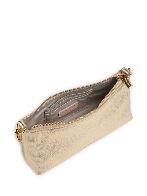AURA  Mini shoulder bag, with shoulder strap golden - Women’s Bags