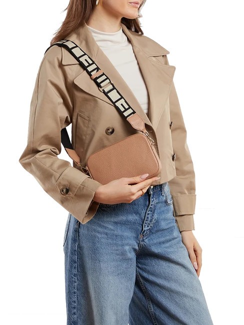 TEBE Shoulder bag in textured leather skin - Women’s Bags