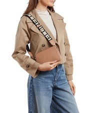 COCCINELLE TEBE Shoulder bag in textured leather skin - Women’s Bags - 5