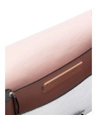 COCCINELLE ARLETTIS Textured leather mini bag SILVER - Women&rsquo;s Bags - 3