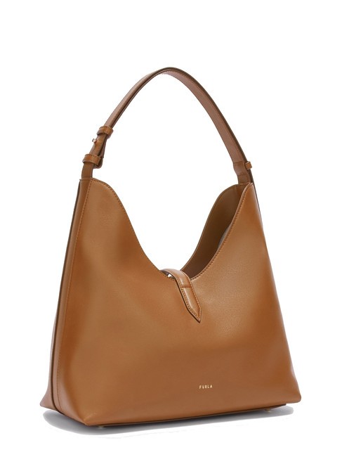 GOCCIA Leather shoulder bag brandy - Women&rsquo;s Bags