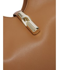 FURLA GOCCIA Leather shoulder bag brandy - Women&rsquo;s Bags - 3