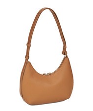 FURLA GOCCIA Hammered leather shoulder bag brandy - Women’s Bags - 2