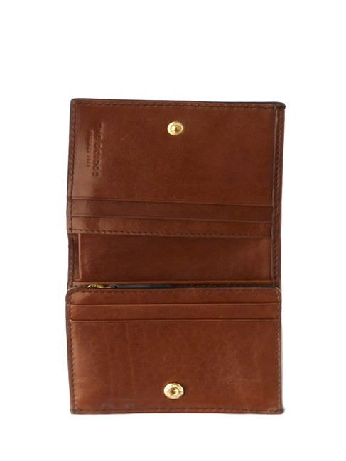 LUCREZIA  Medium Leather Wallet BROWN - Women’s Wallets