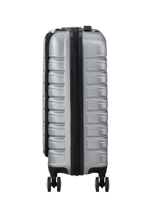 FLASHLINE Cabin trolley with 15.6" laptop pocket skysilver - Hand luggage