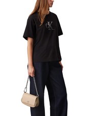 CALVIN KLEIN MINIMAL MONOGRAM Mini shoulder bag crockery - Women&rsquo;s Bags - 6